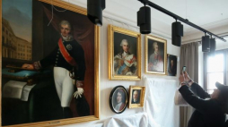 Wnętrza Muzeum Warszawy zaprezentowane mediom po konferencji prasowej nt. projektu „OdNowa”. 26.04.2017. Fot. PAP/P. Supernak 