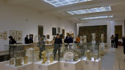 Wystawa "Najcenniejsze. Kolekcja Książąt Czartoryskich" w Arsenale Muzeum Czartoryskich w Krakowie. Fot. PAP/P. Zechenter 