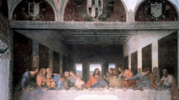 "Ostatnia wieczerza" Leonarda da Vinci. Fot. PAP/EPA