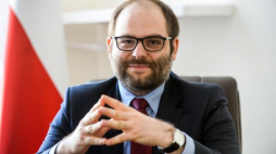 Wiceminister Kultury i Dziedzictwa Narodowego Paweł Lewandowski. Fot. PAP/M. Obara