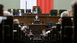 Premier Beata Szydło wygłasza expose w Sejmie. Fot. PAP/P. Supernak