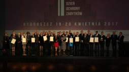 Wręczenie nagród w konkursie "Zabytek zadbany" 2017. Źródło: Narodowy Instytut Dziedzictwa
