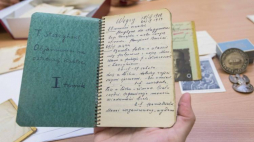 Pamiętnik Tadeusz Starzyńskiego,  ps. Ślepowron, przedwojennego komisarza Komendy Głównej Policji Państwowej, a w latach 1939-1945 oficera Polskich Sił Zbrojnych na Zachodzie i Armii Krajowej oraz cichociemnego. Źródło: IPN