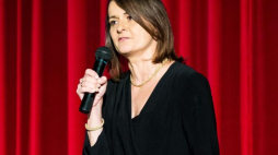 Jolanta Hajdasz, autorka filmu "Żołnierz Niezłomny Kościoła". Fot. PAP/M. Zakrzewski
