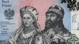 Banknot o nominale 20 złotych "1050-lecie Chrztu Polski". Źródło: PWPW S.A.