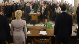 Uczestnicy I Ogólnopolskiego Kongresu Środowisk Dzieci Wojny w Sejmie. Fot. PAP/R. Pietruszka 