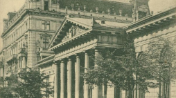 Giełda w Warszawie przed 1918 r. Źródło: BN Polona