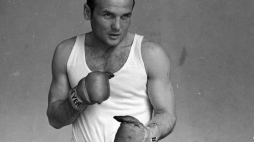 Pięściarz Jerzy Kulej. 05.1967. Fot. PAP/J. Uklejewski 