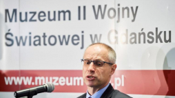B. dyrektor Muzeum II Wojny Światowej Paweł Machcewicz. Fot. PAP/A. Warżawa