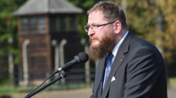 Dyrektor Państwowego Muzeum Auschwitz-Birkenau Piotr Cywiński. Fot. PAP/J. Bednarczyk