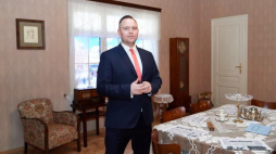 Dyrektor Muzeum II Wojny Światowej Karol Nawrocki. Fot. PAP/A. Warżawa 