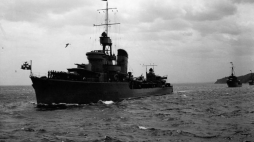ORP "Błyskawica". 1938 r. Źródło: NAC