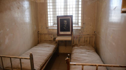 Cela rotmistrza Witolda Pileckiego w mokotowskim więzieniu. Fot. PAP/J. Kamiński