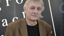 Andrzej Sosnowski - laureat Wrocławskiej Nagrody Poetyckiej Silesius za całokształt twórczości. 2011 r. Fot. PAP/A. Warżawa 