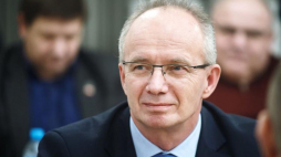 Prof. Krzysztof Szwagrzyk, zastępca prezesa IPN, kierujący Biurem Poszukiwań i Identyfikacji IPN. Fot. PAP/D. Kulaszewicz