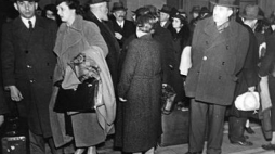 Wypędzenie polskich Żydów z Norymbergii w dniu 28 października 1938 r. Źródło: Bundesarchiv