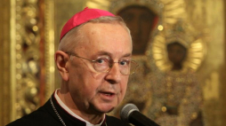 Przewodniczący Konferencji Episkopatu Polski abp Stanisław Gądecki. Fot. PAP/W. Deska