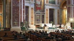 Uroczystości pogrzebowe prof. Zbigniewa Brzezińskiego w katedrze św. Mateusza Apostoła w Waszyngtonie. Fot. PAP/T. Zachurski 
