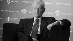 Prof. Zbigniew Brzeziński. Fot. PAP/P. Supernak 