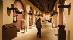 W Muzeum Narodowym otwarto nową Galerię Faras im. prof. Kazimierza Michałowskiego. Fot. PAP/P. Supernak 