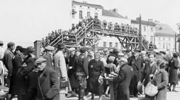 Litzmannstadt Getto. 1940 r. Fot. Bundesarchiv. Źródło: Wikimedia Commons