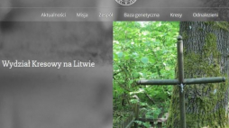 Strona internetowa Biura Poszukiwań i Identyfikacji IPN