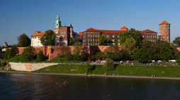 Widok Zamku Królewskiego na Wawelu. Fot. PAP/S. Rozpędzik