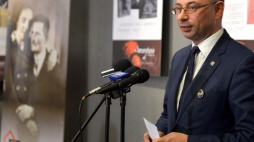 Wiceprezes IPN dr Mateusz Szpytma. Fot. PAP/D. Delmanowicz