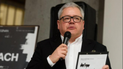 Dyrektor festiwalu Malta Michał Merczyński. Fot. PAP/J. Kaczmarczyk