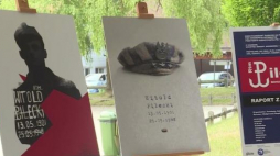 W szkołach w Brukseli inauguracja lekcji o rotmistrzu Witoldzie Pileckim. Źródło: serwis wideo PAP