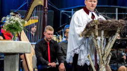 Zwierzchnik polskich luteran biskup Jerzy Samiec podczas nabożeństwa w Bielsku-Białej, które było kulminacją Ewangelickich Dni Kościoła. Fot. PAP/A. Grygiel 