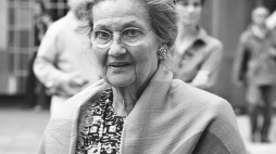 Francuska polityk Simone Veil. Fot. PAP/W. Dąbkowski