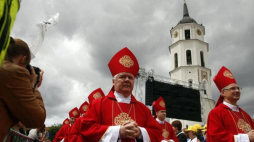 Uroczystości beatyfikacyjne arcybiskupa Teofiliusa Matulionisa. Wilno, 25.06.2017. Fot. PAP/EPA