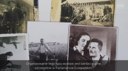 Wystawa "Dobrzy Samarytanie z Polski" w Parlamencie Europejskim. Źródło: serwis wideo PAP