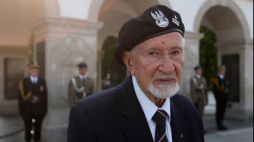 Prof. Leszek Żukowski - prezes Światowego Związku Żołnierzy Armii Krajowej. Fot. PAP/L. Szymański 