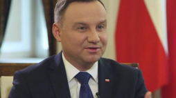 Prezydent: wizyta Donalda Trumpa może mieć charakter historyczny. Źródło: Serwis wideo PAP