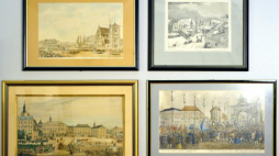 Wystawa "Lwów w grafice" w Muzeum Okręgowym w Rzeszowie. Fot. PAP/D. Delmanowicz 