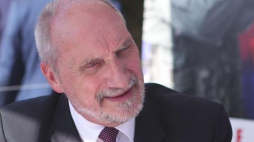 Minister obrony narodowej Antoni Macierewicz. Źródło: serwis wideo PAP