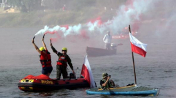 Godzina "W" na Wiśle. Warszawa, 01.08.2016. Fot. PAP/T. Gzell 