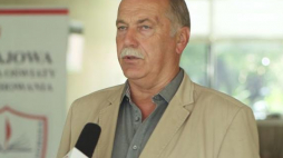 Przewodniczący Sekcji Krajowej Oświaty i Wychowania NSZZ Solidarność Ryszard Proksa. Źródło: Serwis wideo PAP