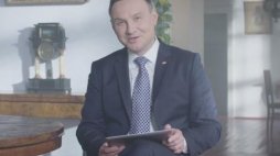 Prezydent Andrzej Duda. Źródło: serwis wideo PAP