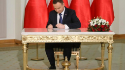Prezydent Andrzej Duda. 04.2017. Fot. PAP/P. Supernak 