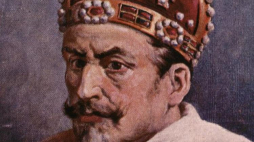 Zygmunt III Waza na obrazie Jana Matejki z cyklu „Poczet królów i książąt polskich”. Fot. PAP/Reprodukcja