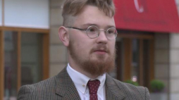 M. Gniadek-Zieliński: po wojnie żołnierze związani z NSZ byli wrogiem numer jeden komunistów. Źródło: Serwis wideo PAP