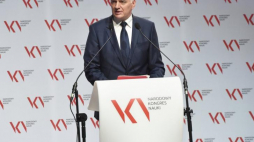 Wicepremier, minister nauki i szkolnictwa wyższego Jarosław Gowin podczas Narodowego Kongresu Nauki. Kraków, 19.09.2017. Fot. PAP/J. Bednarczyk