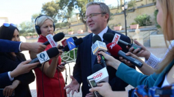 Szef gabinetu prezydenta Andrzeja Dudy Krzysztof Szczerski. Valetta, Malta, 14.09.2017. Fot. PAP/J. Turczyk 