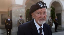 Prof. Leszek Żukowski - prezes Światowego Związku Żołnierzy Armii Krajowej. Fot. PAP/L. Szymański