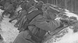 II Brygada Legionów podczas walk w Karpatach. 1914 r. Fot. NAC
