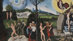 Lucas Cranach, Prawo i łaska. Źródło: Wikimedia Commons