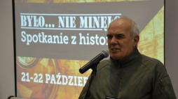 Adam Sikorski, autor telewizyjnego cyklu programów historycznych "+Było…nie minęło+ – kronika zwiadowców historii". Źródło: Targi Lublin